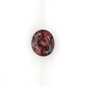 0.71ct RED PURPLE NATURAL SPINEL RASPBERRY OVAL SHAPE CUT LOOSE GEMSTONE 3/4ct