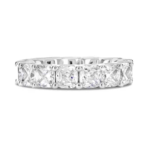 10 CT Cushion Cut Eternity Ring