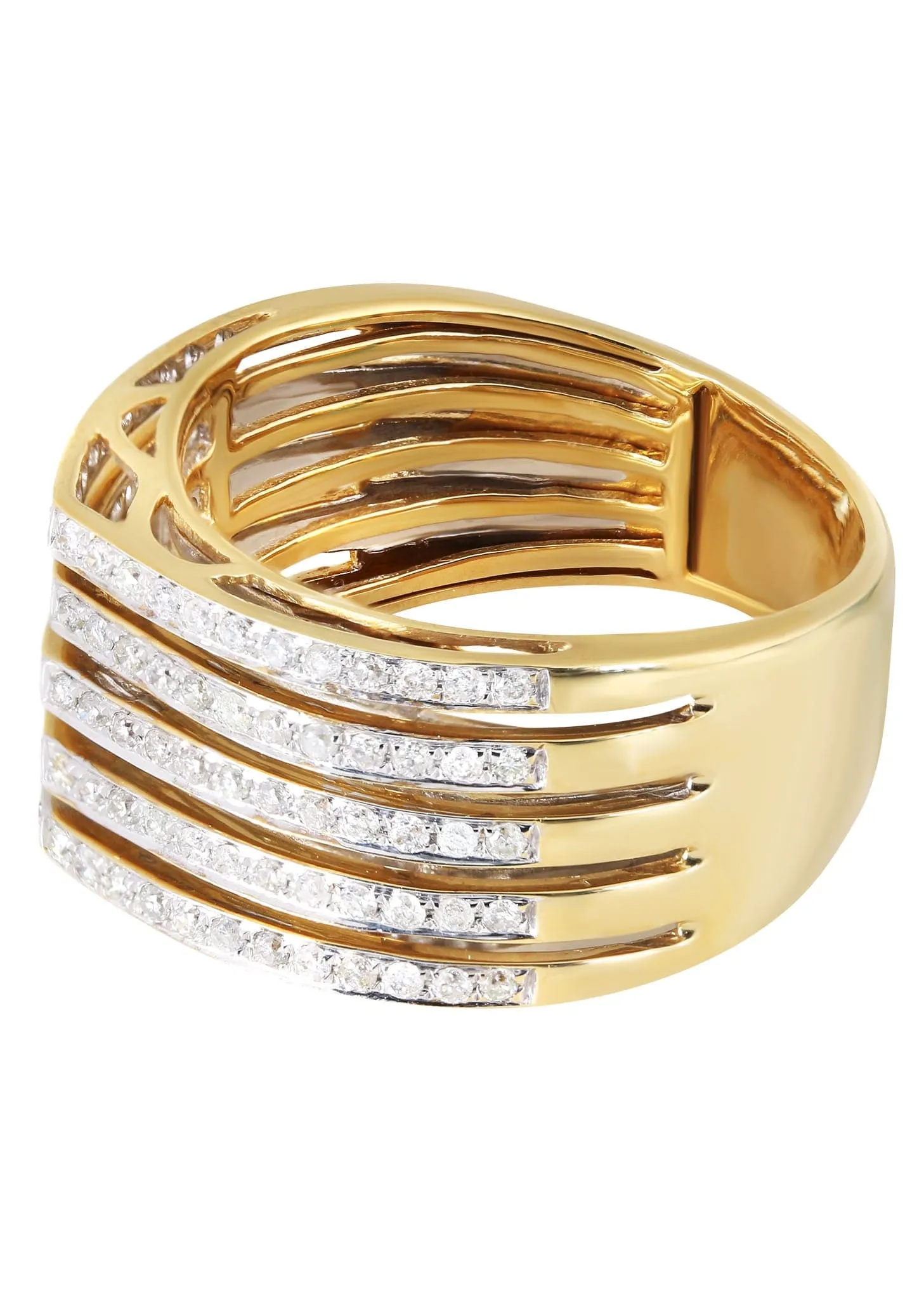 14K Ladies Diamond Cocktail Ring | 0.59 Carats | 6.15 Grams