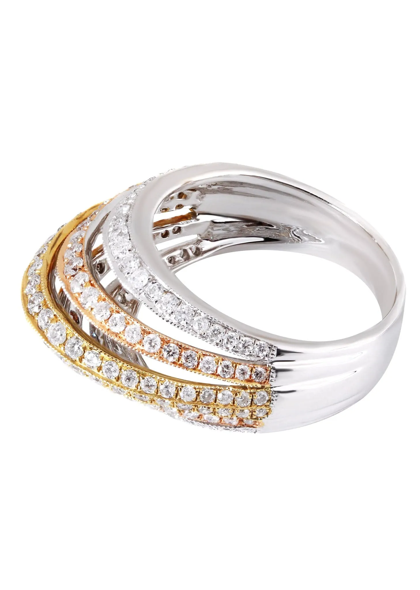 14K Ladies Diamond Cocktail Ring | 1.73 Carats | 6.56 Grams