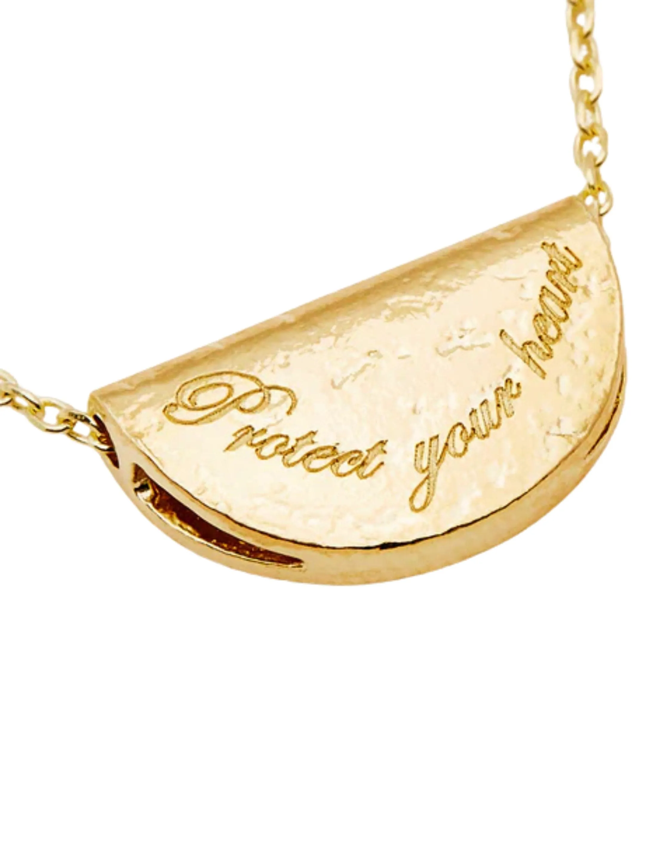 18k Gold Vermeil Lotus Birthstone Necklace - August - Peridot