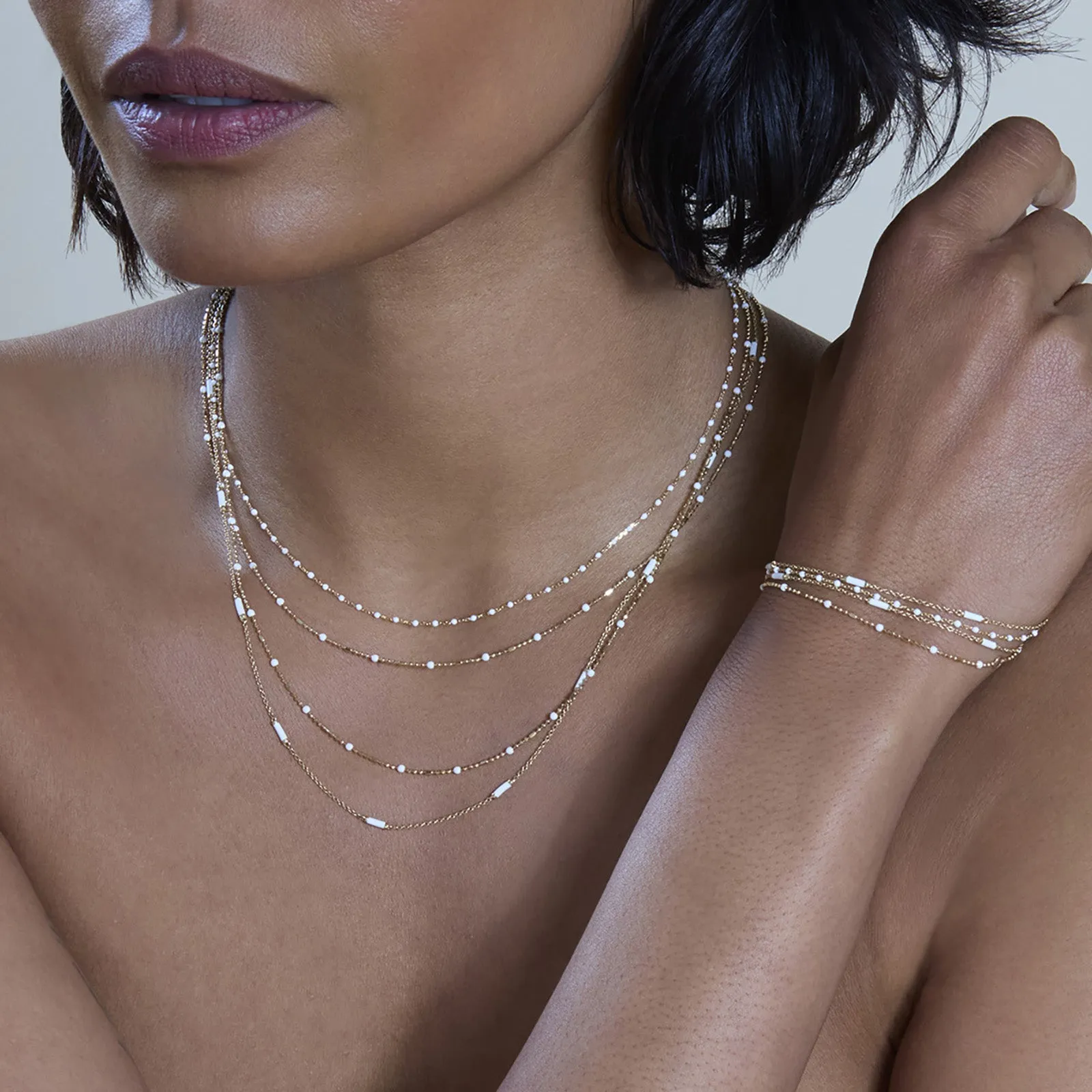 18" Blanc Bar Chain Necklace