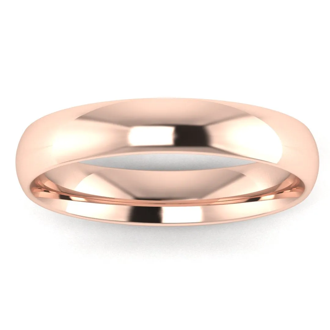 3.5mm Band Classic Traditional Court Wedding Ring