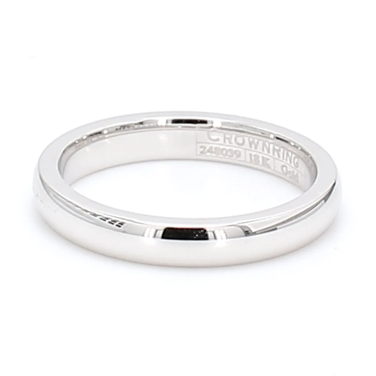 3mm 18k Gold Wedding Band