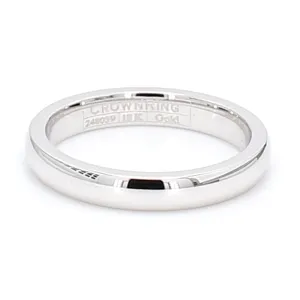 3mm 18k Gold Wedding Band