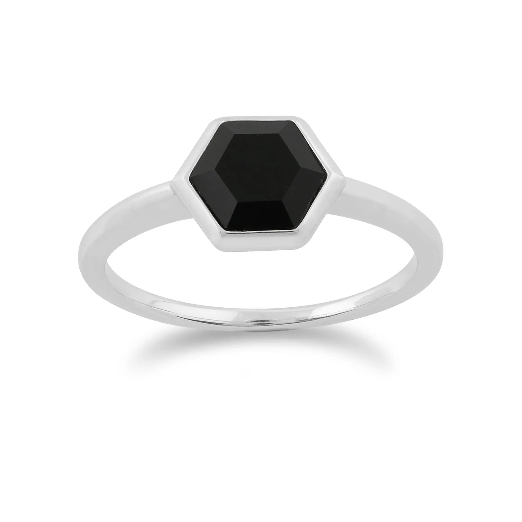 925er Sterlingsilber Onyx Ringe