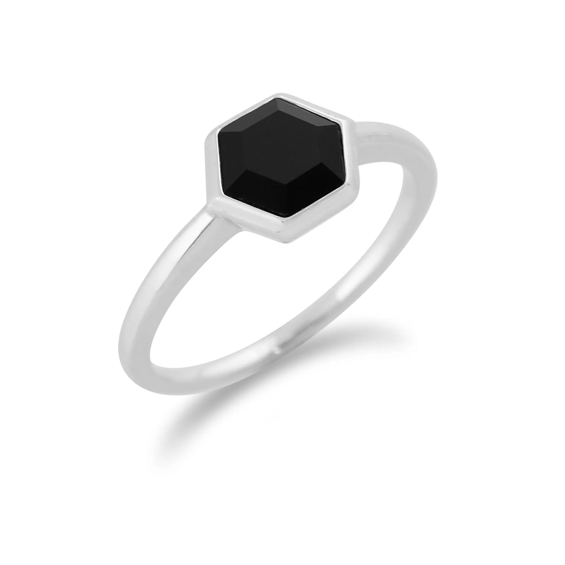 925er Sterlingsilber Onyx Ringe