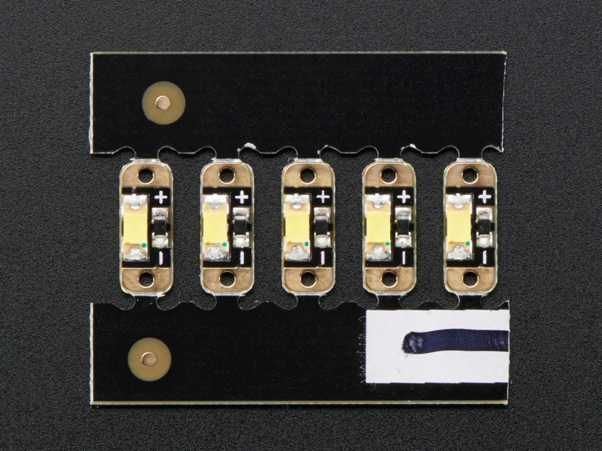 Adafruit LED Sequins - Warm White - Pack of 5
