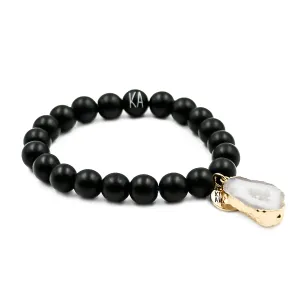 Agate Collection - Coal Bracelet 10mm (Ambassador)