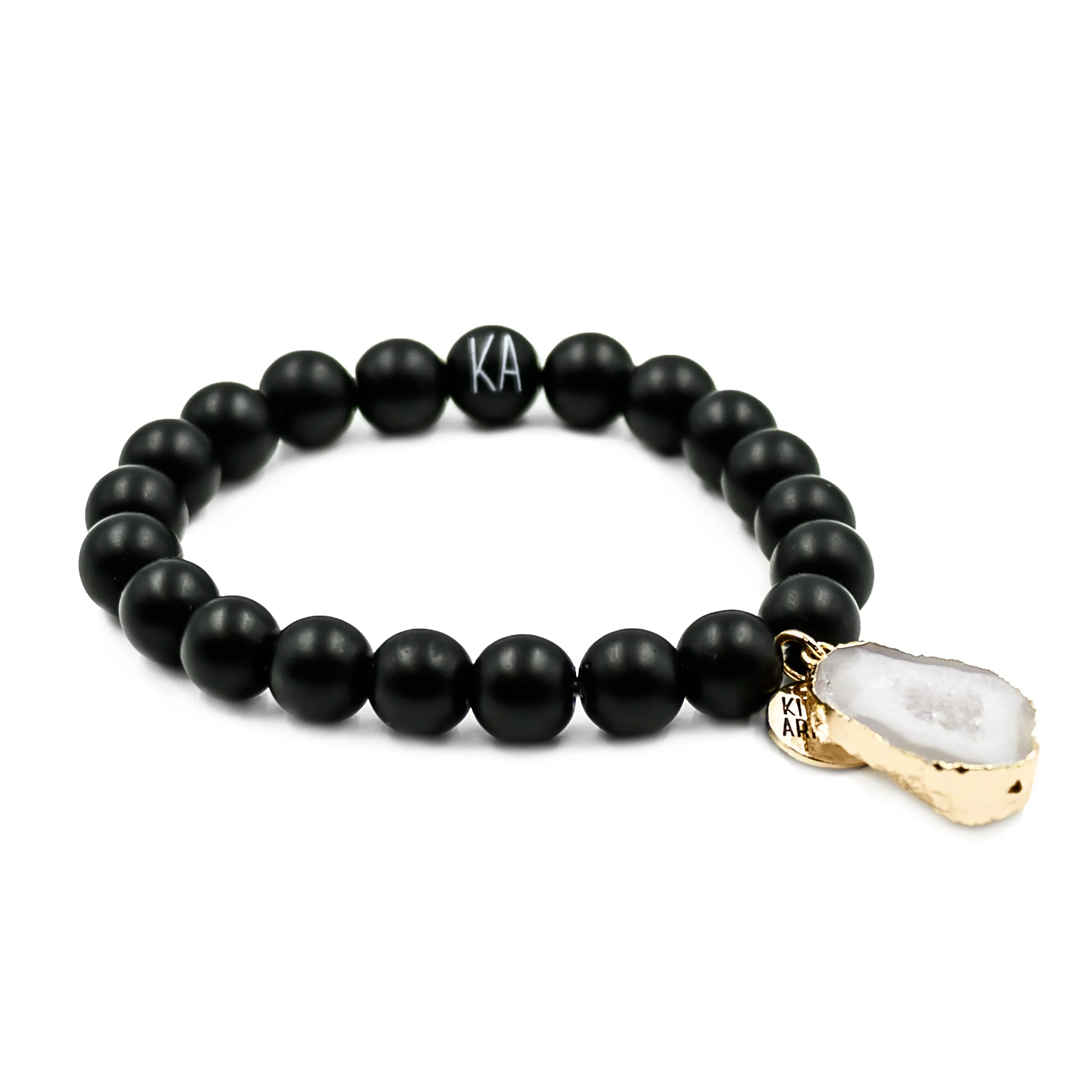 Agate Collection - Coal Bracelet 10mm (Ambassador)