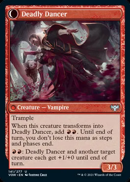 Alluring Suitor // Deadly Dancer #141 Crimson Vow Single