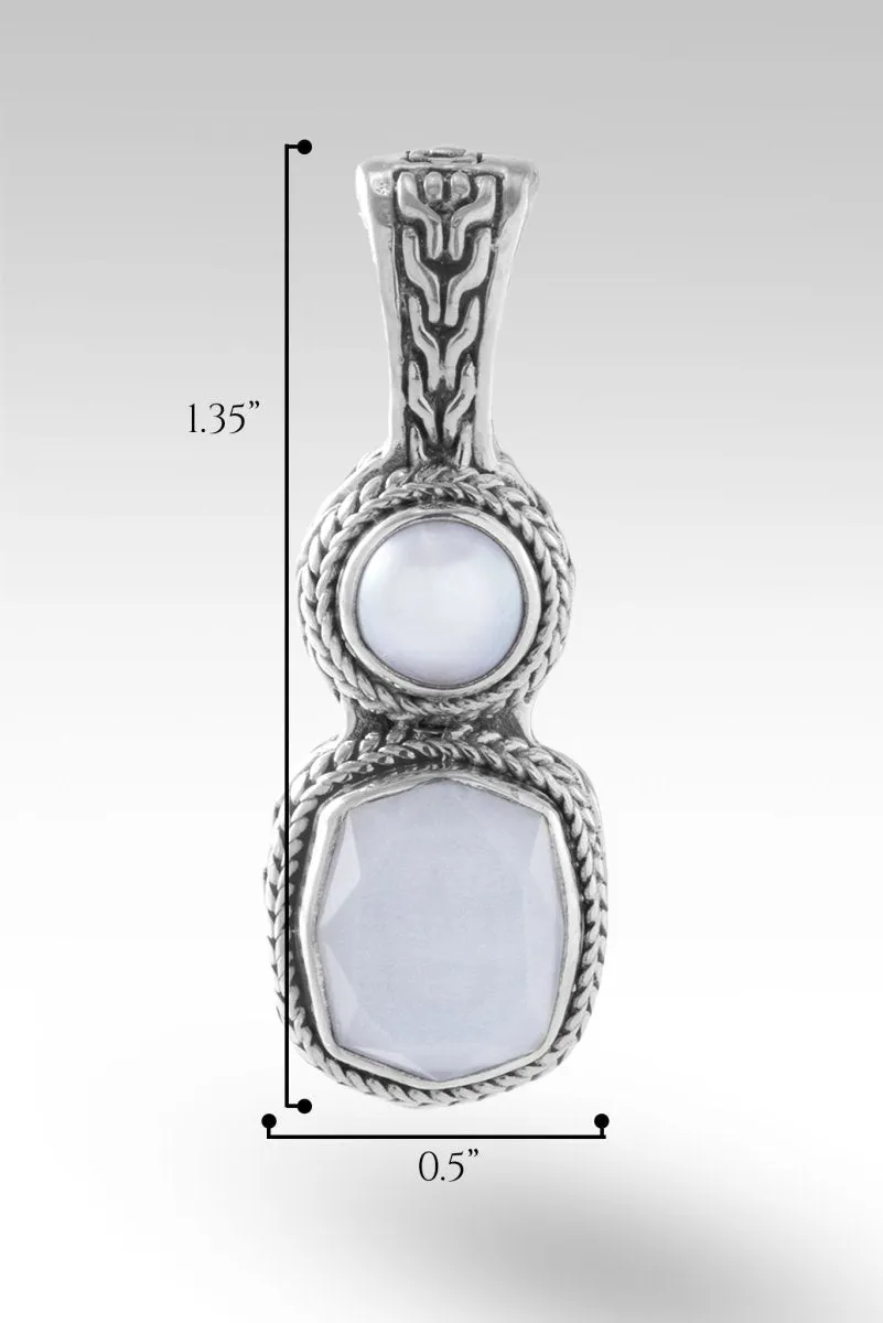 Always with You Pendant II™ in White Moonstone