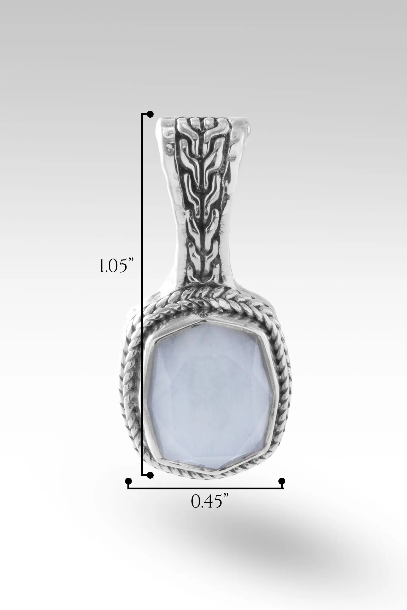 Always with You Pendant™ in White Moonstone