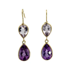 Amethyst Drop Earrings