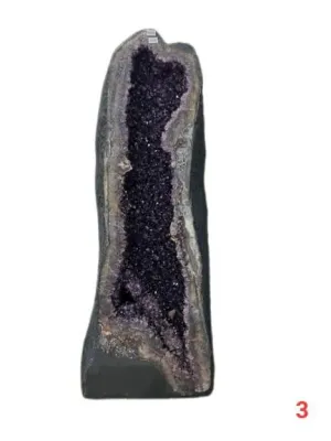 Amethyst Geode Cathedral from Brazil - 44" / 439 lbs