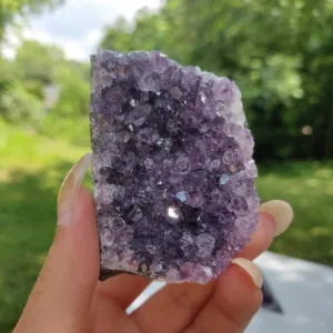 Amethyst Geode Free Form, Cut Base (#10)