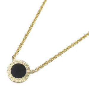 Bvlgari Onyx K18 Yellow Gold Necklace