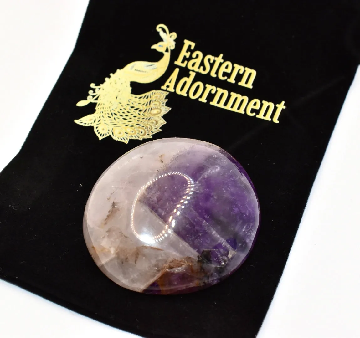 Chevron Amethyst Cabochon Crystal