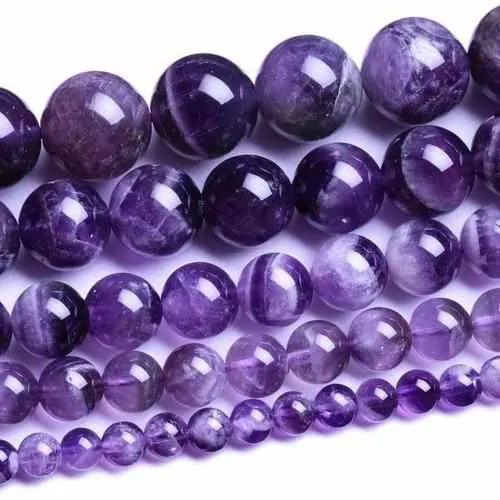 Childs Gaia Black Cherry Baltic Amber Amethyst Rose Quartz Labradorite Gemstone Necklace