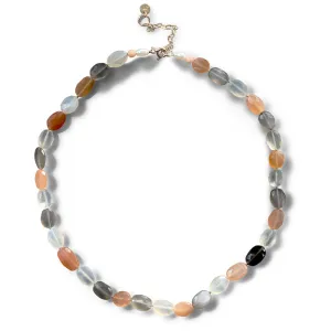 Chronos Strand, Tri-Moonstone, 9kt Yellow Gold