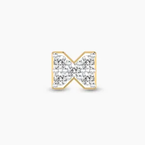 Crystal Bow Diamond Earrings