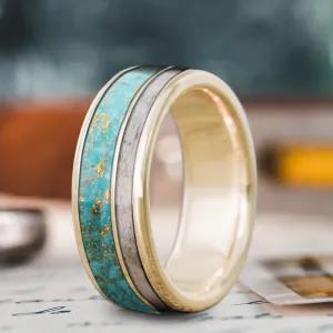 Custom Design - 2-Inlay Offset Ring ePMMrCyR8s8QhU7gVqWbJ8DZ