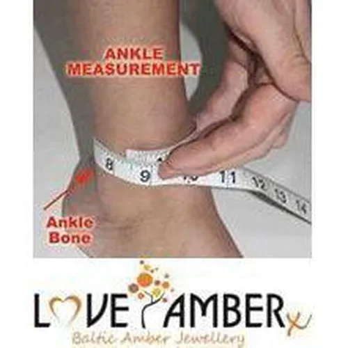 Custom Order >> Child Anklet Bracelet Love Amber x Jewellery Commission