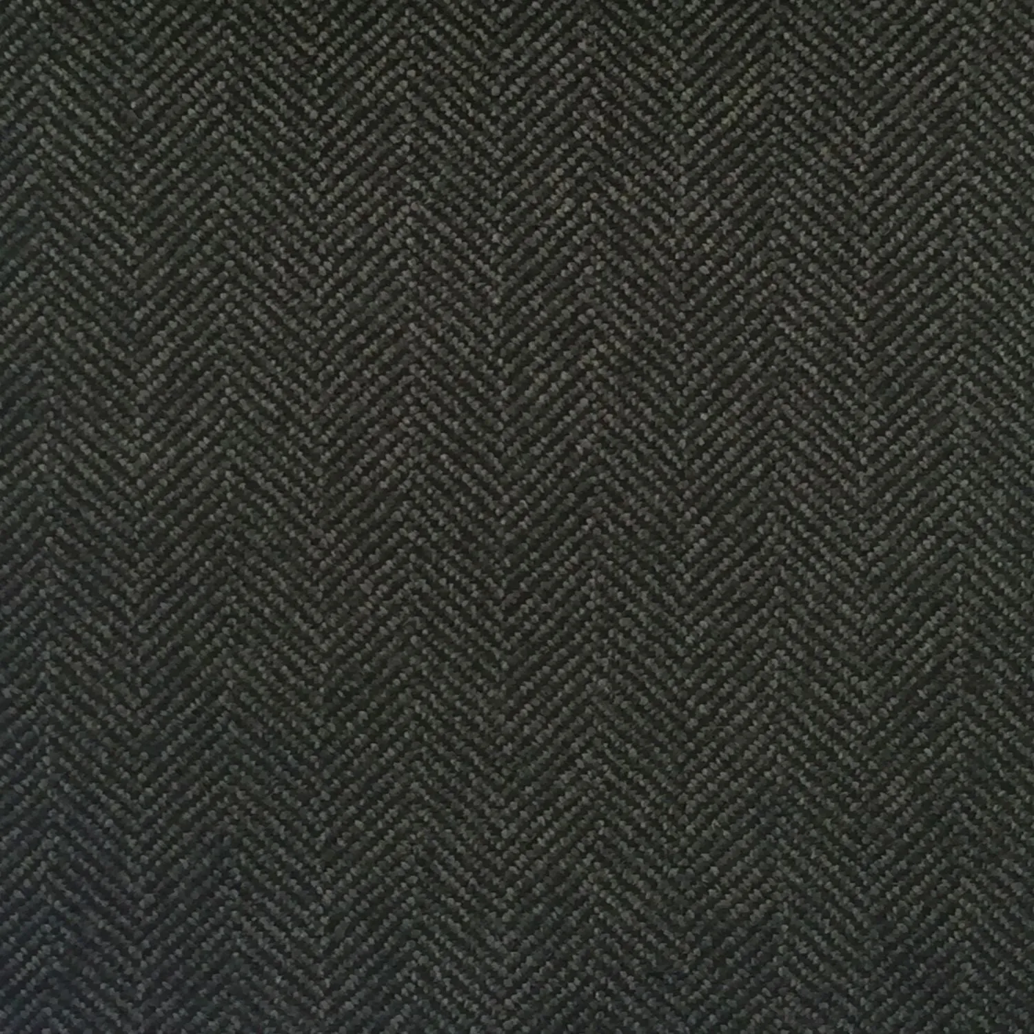 Dark Grey Herringbone Country Tweed Jacketing
