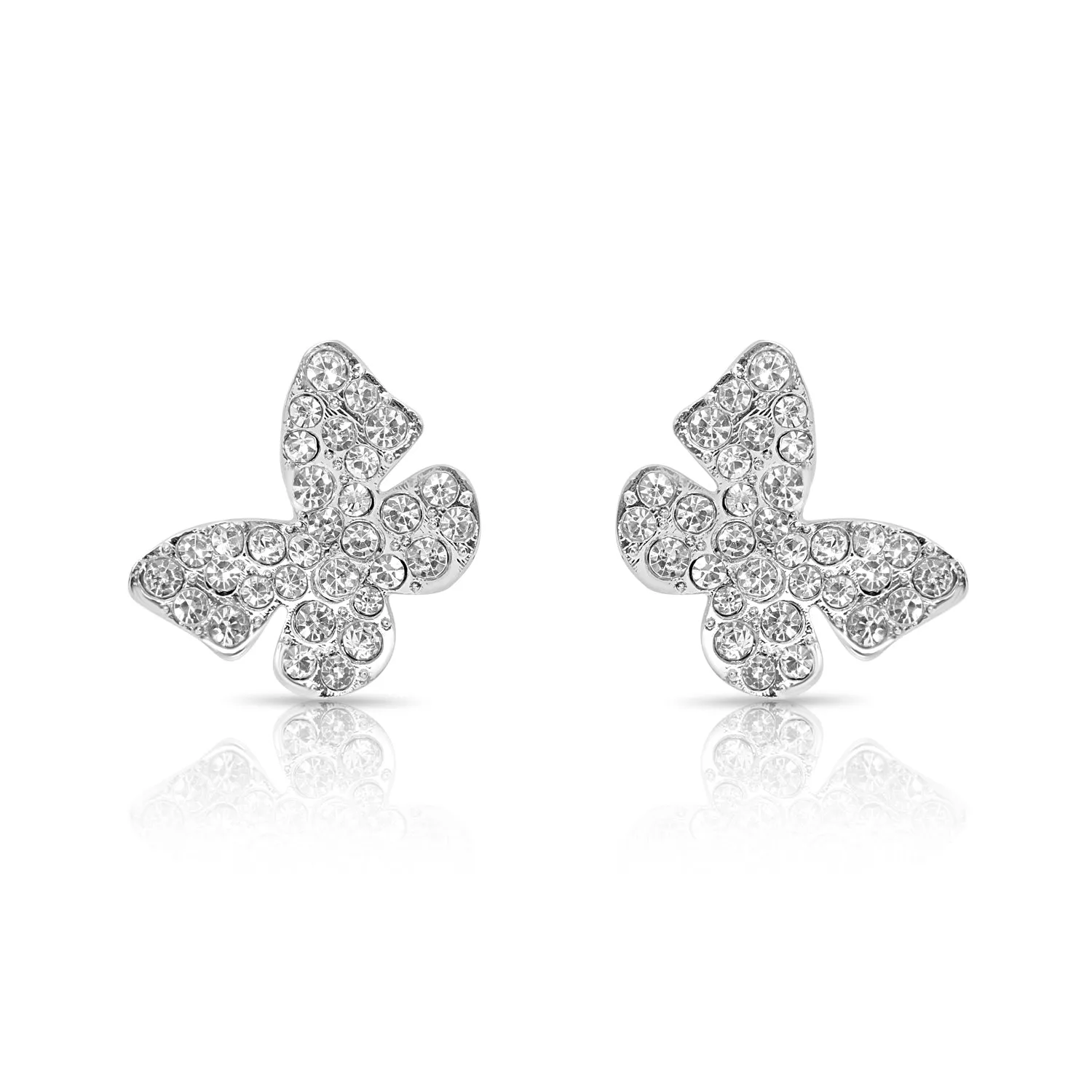 Dazzling Butterfly Stud
