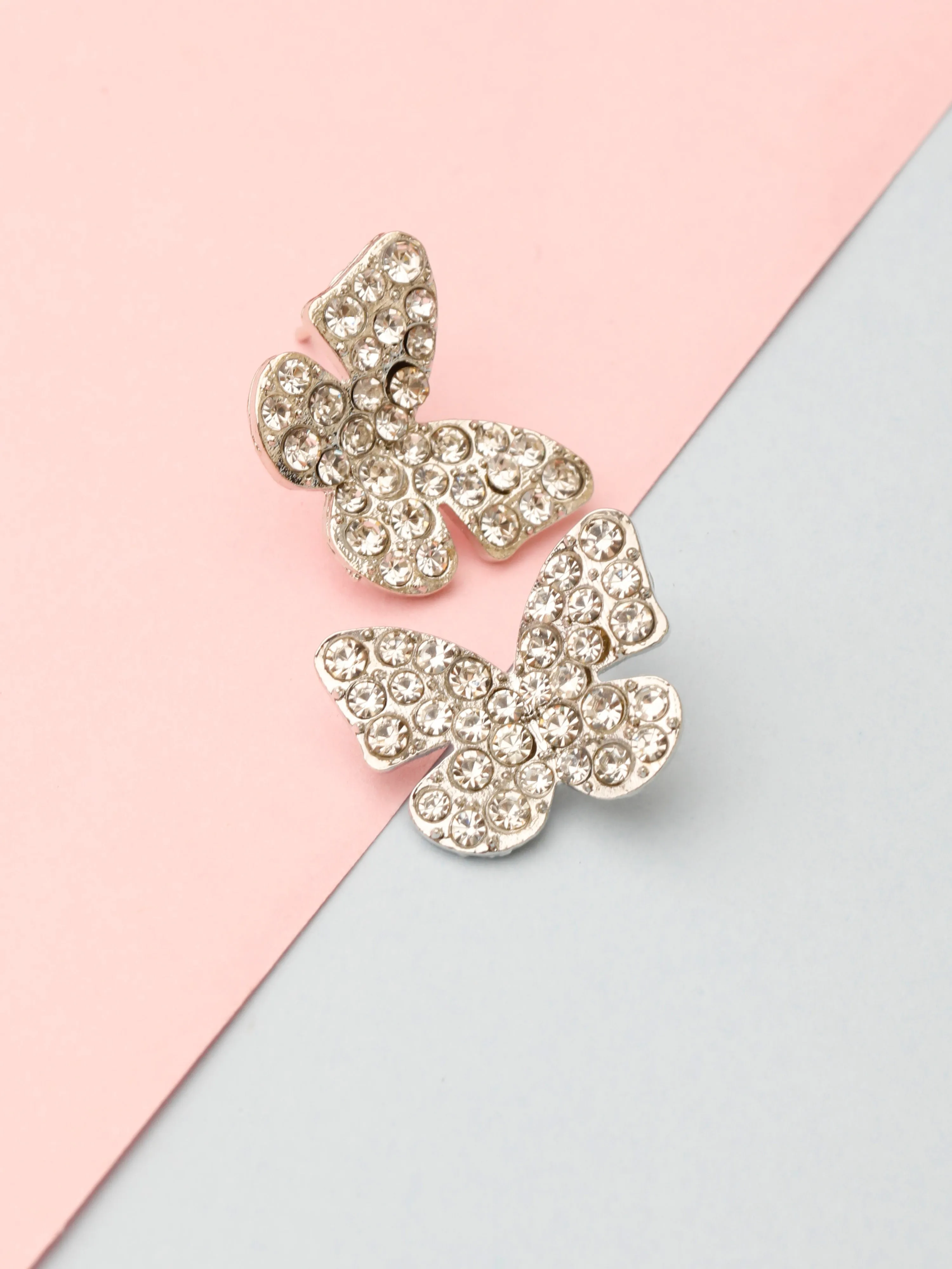 Dazzling Butterfly Stud