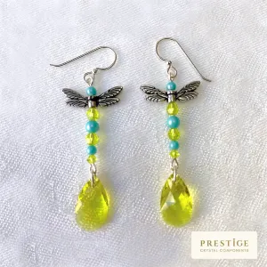 Dragonfly Drop Earrings
