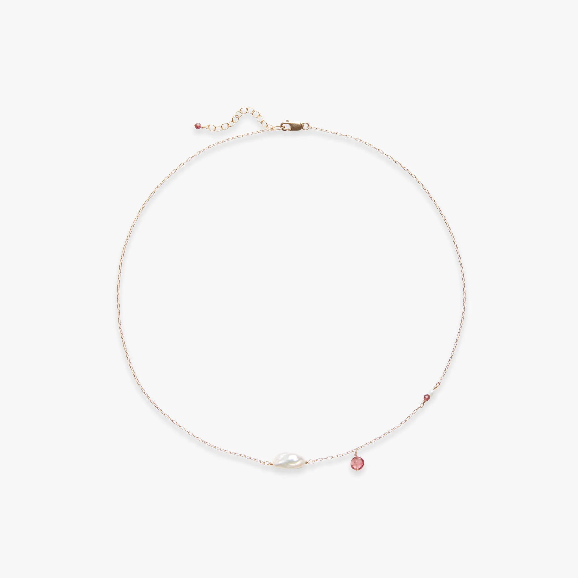 Endless Soiree necklace gold filled