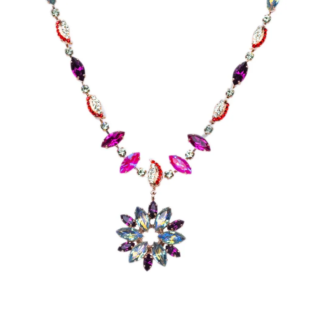 Extra Luxurious Marquise and Leaf Necklace in "Enchanted" *Custom*