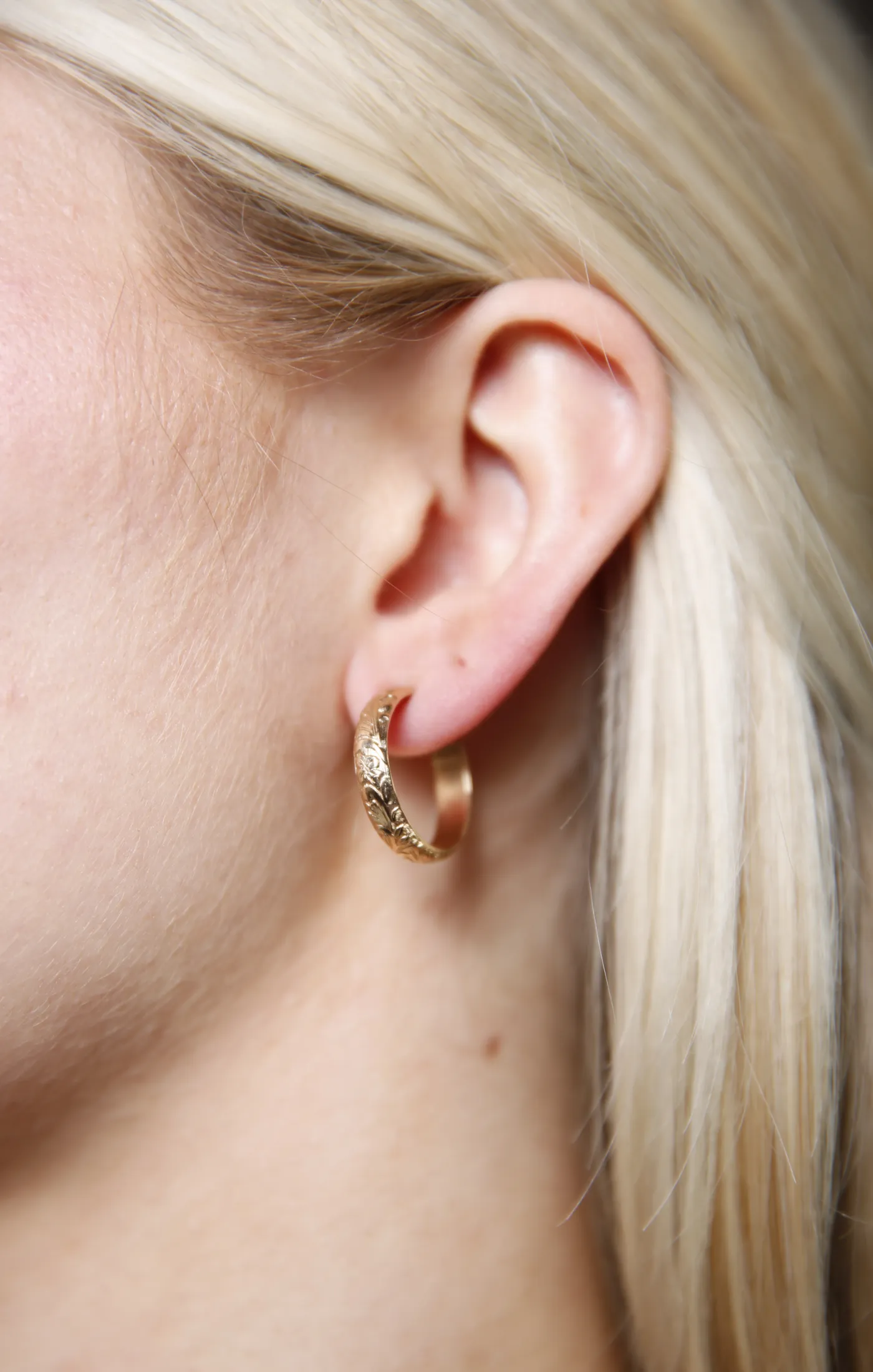 Filigree Hoops