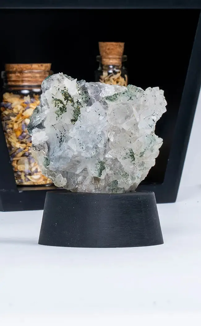 Galaxy Amethyst Flower Cluster Formations On Stands