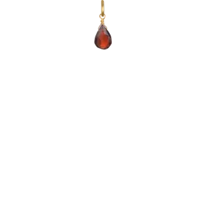 Garnet Briolette - January Birthstone
