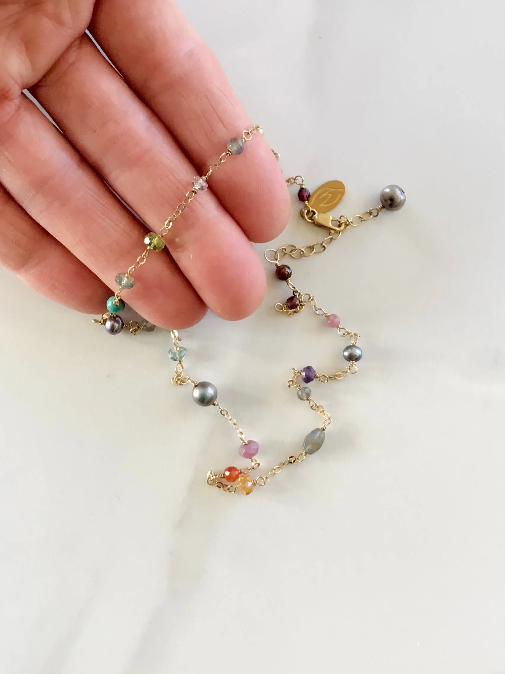 Gemstone Choker