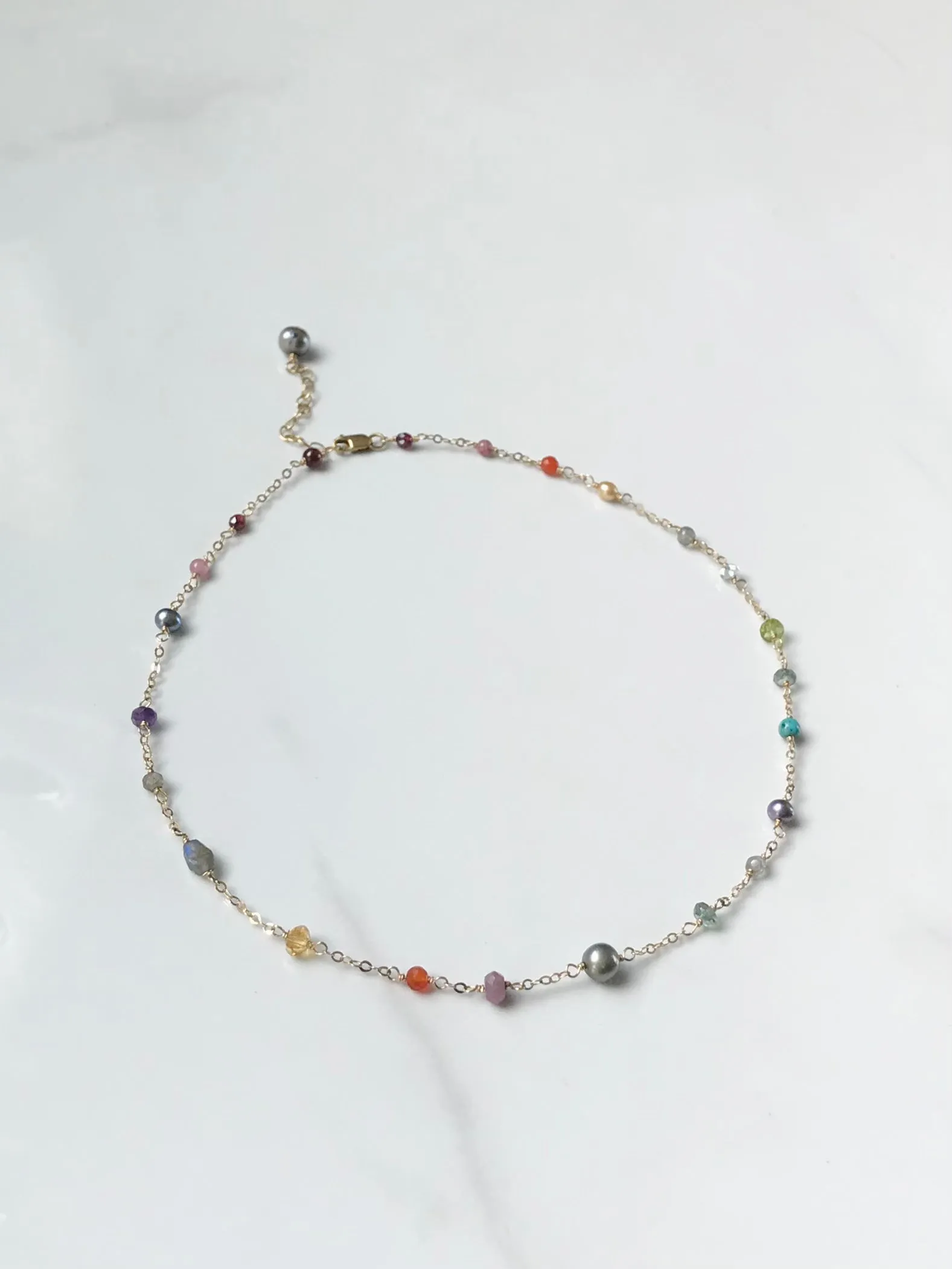 Gemstone Choker