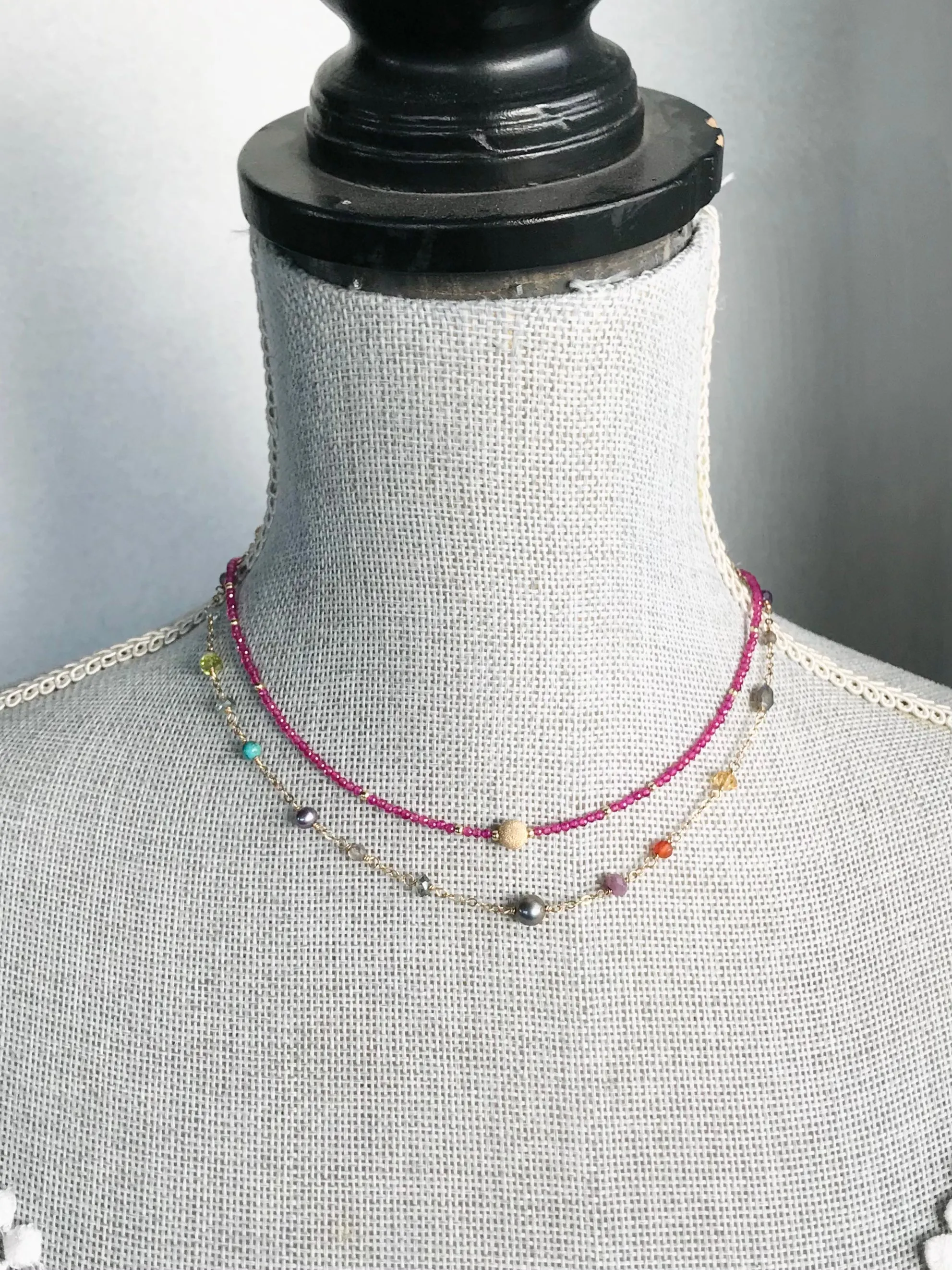 Gemstone Choker