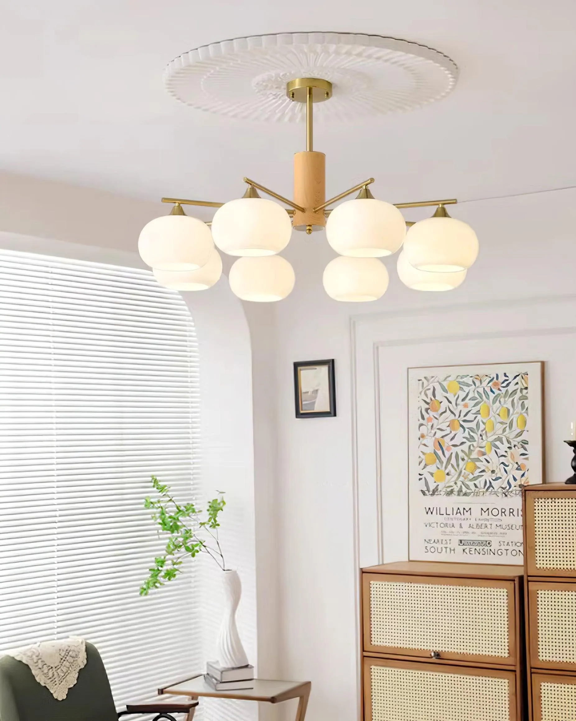 Gino Glass Chandeliers