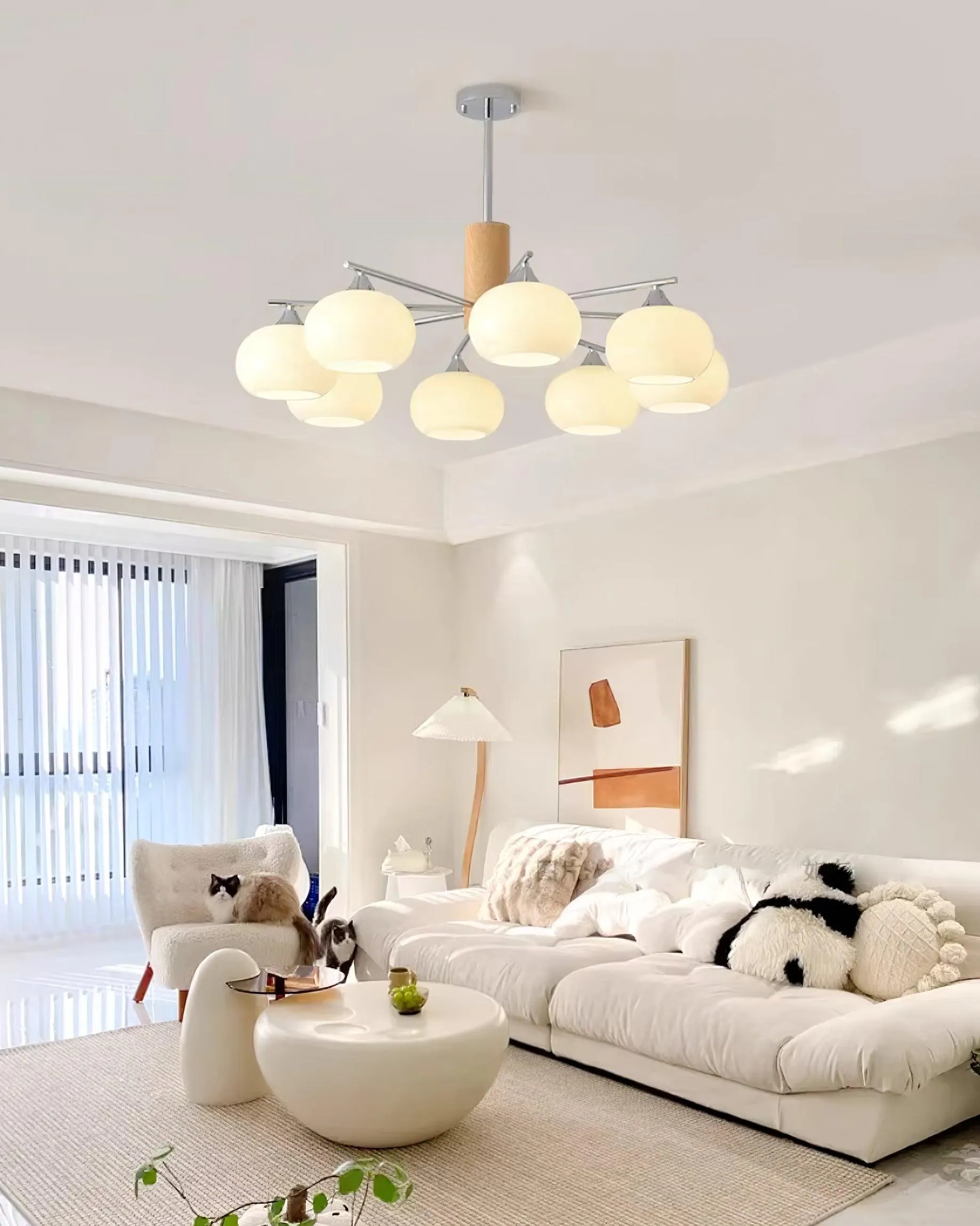 Gino Glass Chandeliers