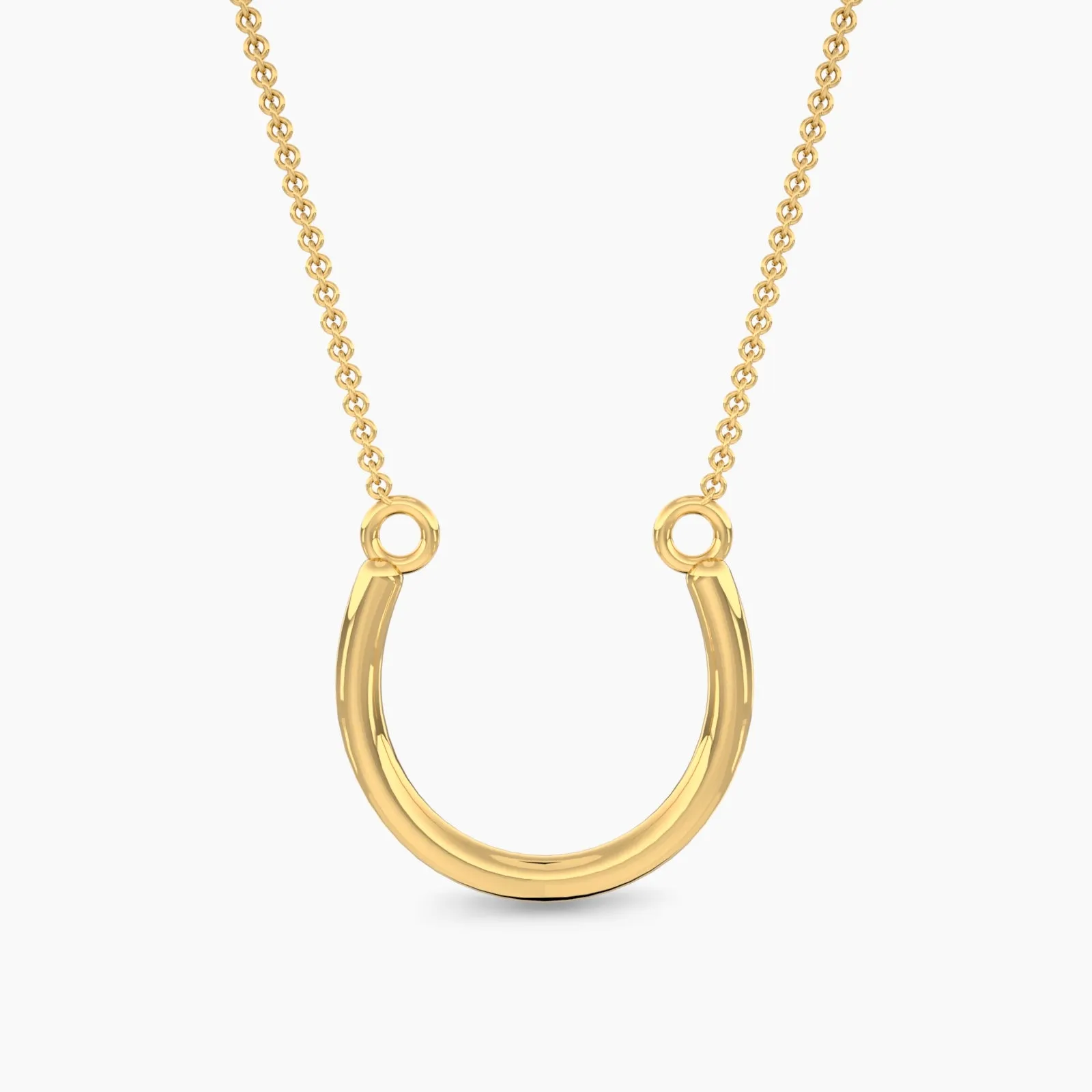 Gold Allure Pendant Necklace