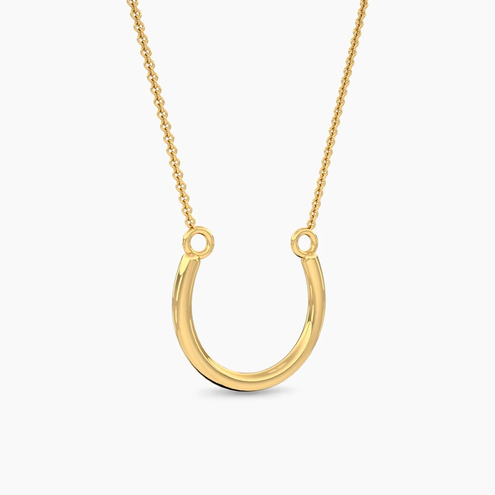 Gold Allure Pendant Necklace