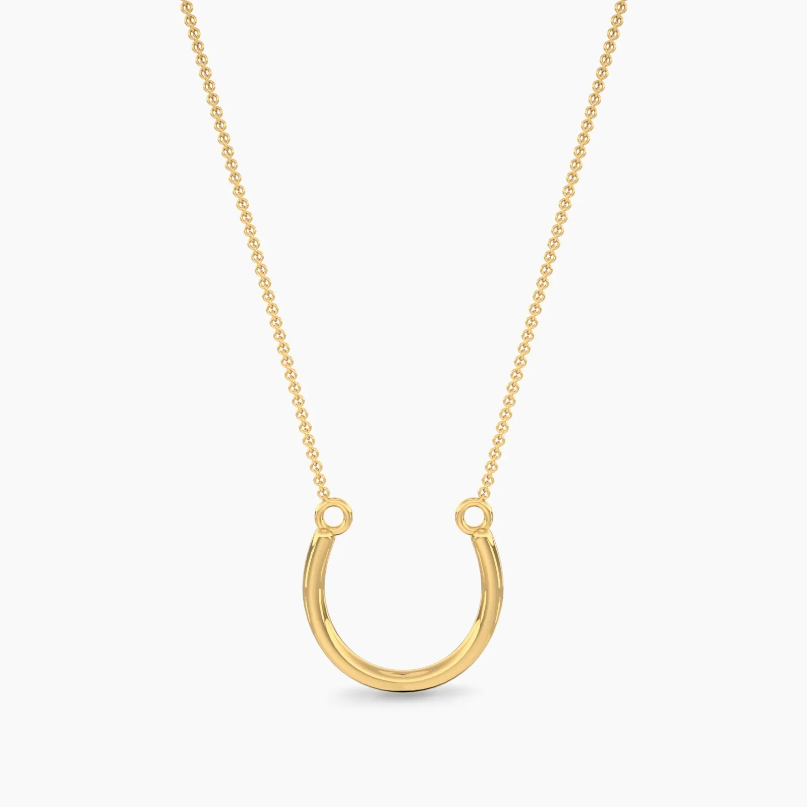Gold Allure Pendant Necklace