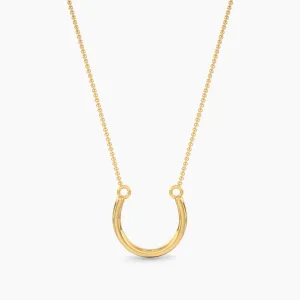 Gold Allure Pendant Necklace
