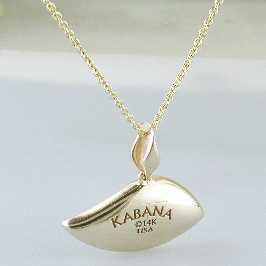 Kabana Kalo Mati 14k Yellow Gold Blue Evil Eye Diamond Pendant with Turquoise Inlay GPCF471OXTMW