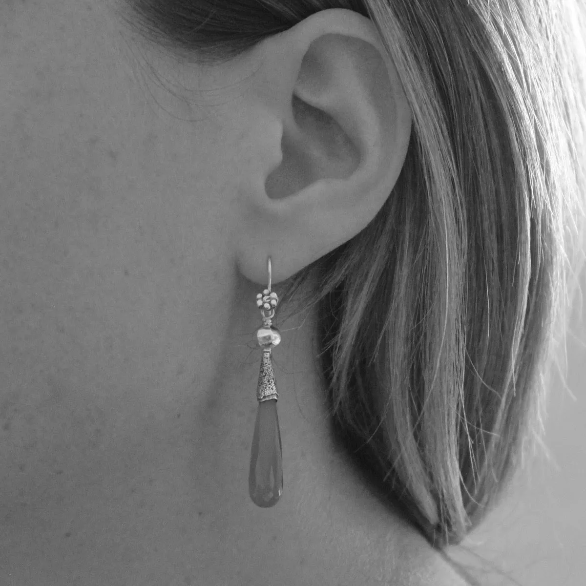 Lapis Lazuli and Granulation Earrings