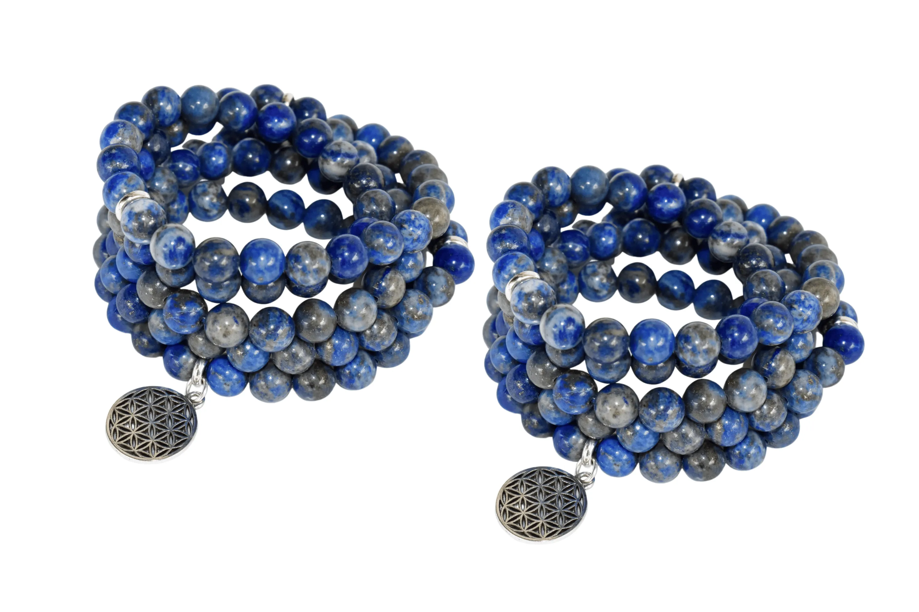 Lapis Lazuli Beads Mala Bracelet