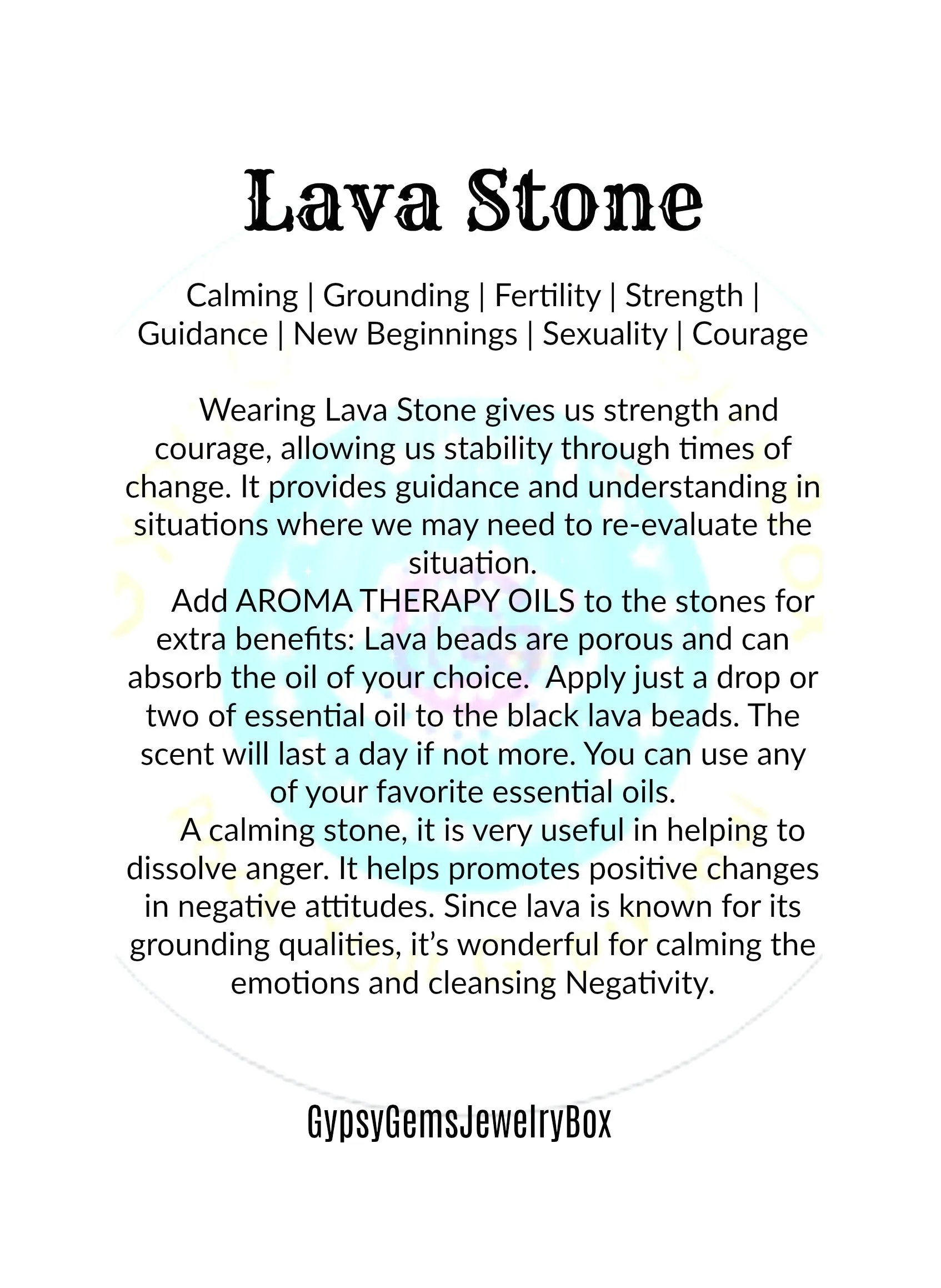 Lava Stone•Hematite & Choice of (Group A) Gemstones•Aromatherapy Volcanic Cube•Square•Custom Size•Round Stretch (8mm) Natural Gemstone Crystal Energy Bead Bracelet