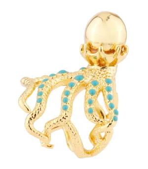 Les Nereides Octopus Cocktail Ring